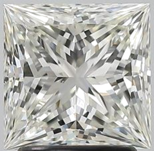 2.01 carat J-VS2 Natūralus Princess Deimantas (1)