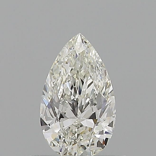 0.56 carat H-VVS1 Natūralus Pear Deimantas (1)