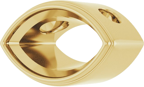 Pakabukas „Bezel-Set Solitaire“ 14k yellow gold Marquise 12mm x 6mm (2)