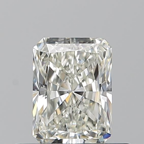 0.52 carat J-VVS1 Natūralus Radiant Deimantas (1)