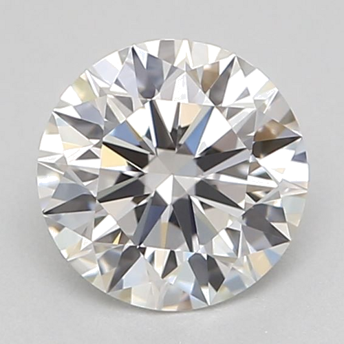 0.52 carat F-VVS1 Excellent cut Natūralus Round Deimantas (1)