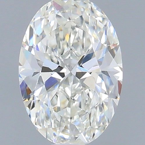 0.4 carat I-VS1 Natūralus Oval Deimantas (1)