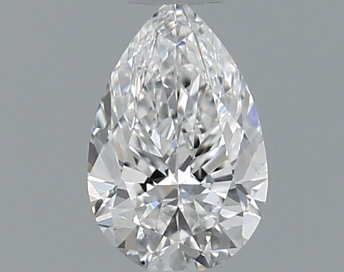 0.4 carat E-VS2 Natūralus Pear Deimantas (1)