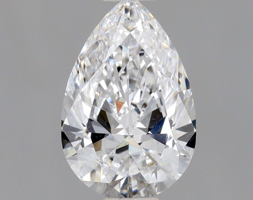 0.52 carat D-SI1 Natūralus Pear Deimantas (1)