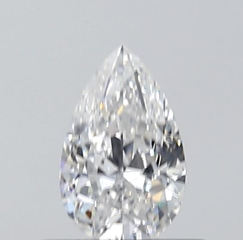 0.46 carat E-SI2 Natūralus Pear Deimantas (1)
