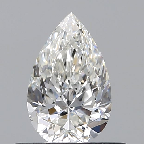 0.5 carat G-SI1 Natūralus Pear Deimantas (1)
