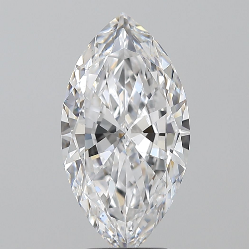 3.0 carat D-VS2 Natūralus Marquise Deimantas (1)