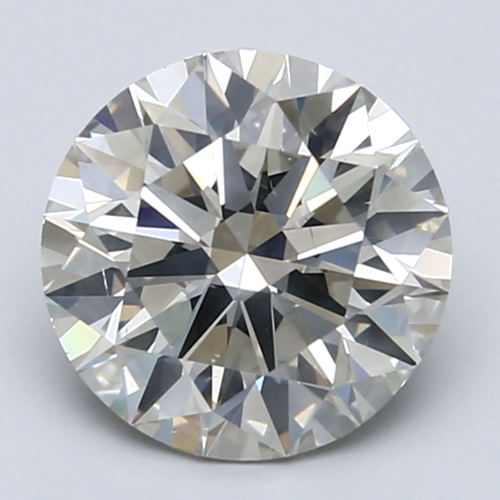 2.7 carat J-SI2 Excellent cut Natūralus Round Deimantas (1)