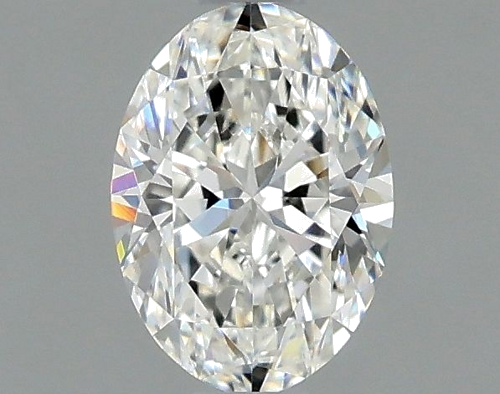 0.54 carat F-VVS2 Natūralus Oval Deimantas (1)