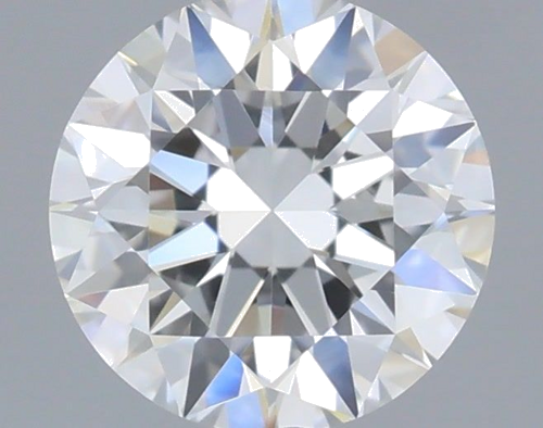 0.5 carat F-VVS2 Excellent cut Natūralus Round Deimantas (1)