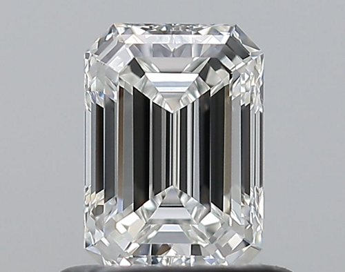 0.7 carat F-VVS2 Natūralus Emerald Deimantas (1)