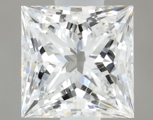 0.32 carat F-IF Natūralus Princess Deimantas (1)