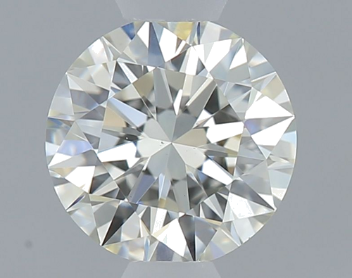 0.51 carat K-VS1 Excellent cut Natūralus Round Deimantas (1)