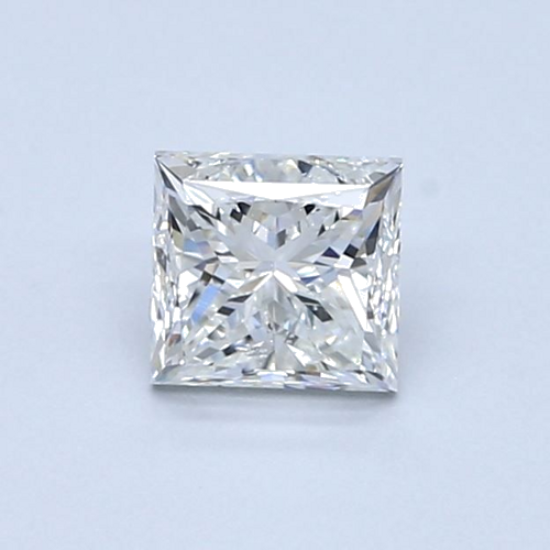 0.7 carat H-SI2 Natūralus Princess Deimantas (1)