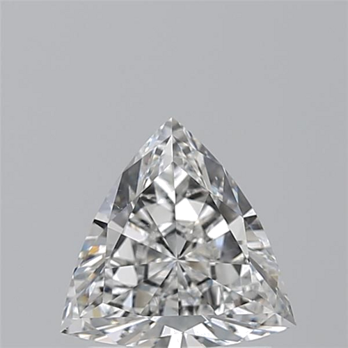 1.01 carat F-SI1 Natūralus Triangular Deimantas (1)