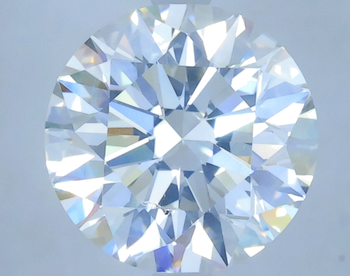 3.01 carat I-SI1 Excellent cut Natūralus Round Deimantas (1)