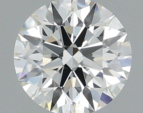 0.38 carat K-VVS1 Excellent cut Natūralus Round Deimantas (1)