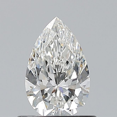 0.6 carat G-VS1 Natūralus Pear Deimantas (1)