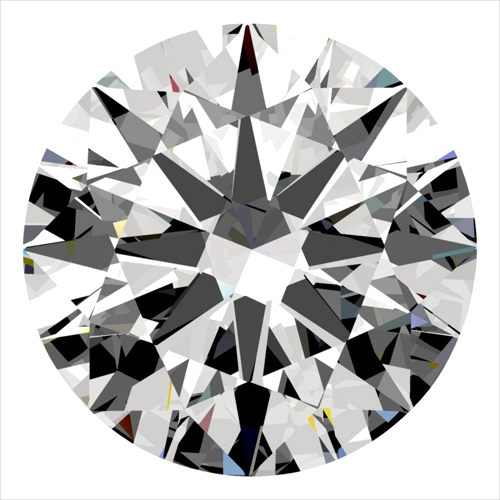 0.33 carat D-VVS2 Excellent cut Natūralus Round Deimantas (1)