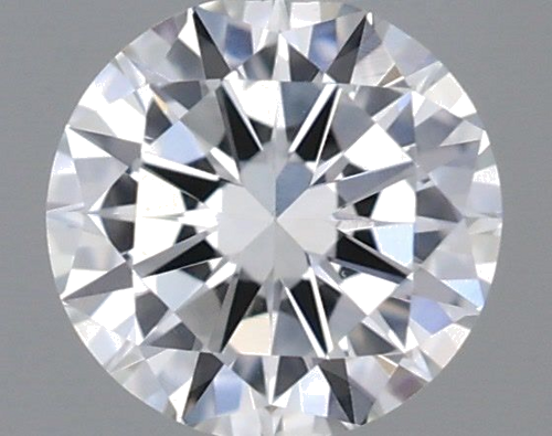 0.21 carat H-VVS1 GD cut Natūralus Round Deimantas (1)