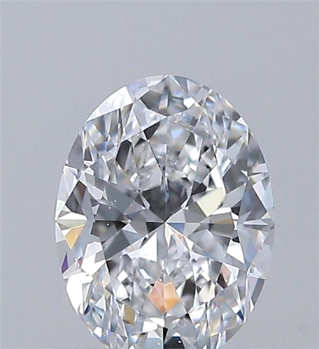 0.5 carat D-VS2 Natūralus Oval Deimantas (1)