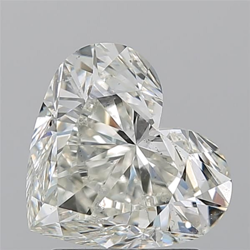 2.21 carat K-SI2 Natūralus Heart Deimantas (1)