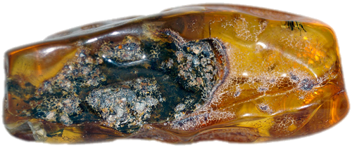 13,10 g Amber Nugget with inclusion (2)