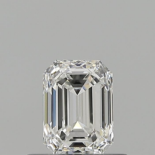 0.62 carat F-VS2 Natūralus Emerald Deimantas (1)