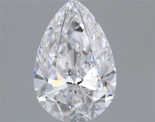 0.8 carat D-VS2 Natūralus Pear Deimantas (1)