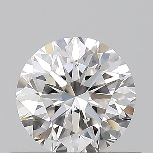 0.5 carat F-SI1 Very Good cut Natūralus Round Deimantas (1)