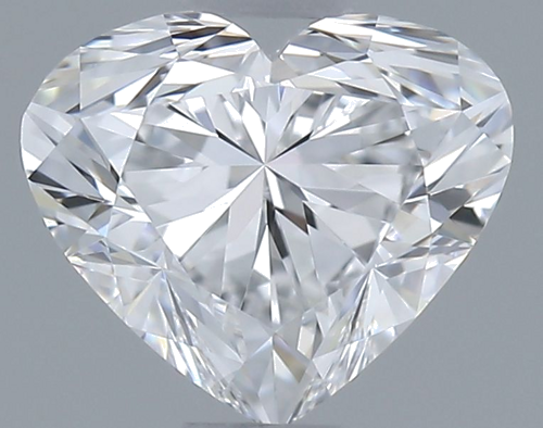 0.51 carat D-VVS1 Natūralus Heart Deimantas (1)