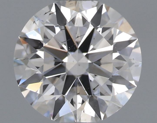 0.55 carat G-SI2 Excellent cut Natūralus Round Deimantas (1)