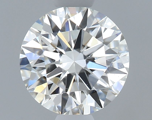 0.56 carat G-SI1 Excellent cut Natūralus Round Deimantas (1)
