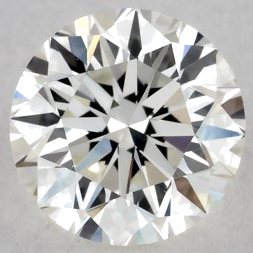 0.23 carat J-VVS2 Very Good cut Natūralus Round Deimantas (1)