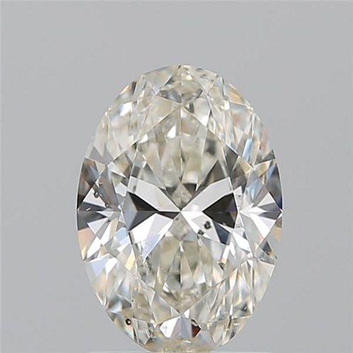 1.5 carat J-SI2 Natūralus Oval Deimantas (1)