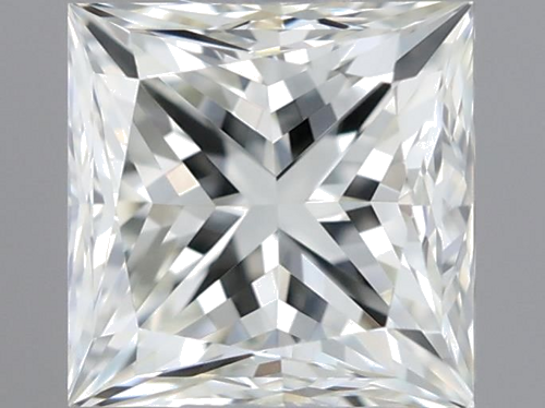 0.6 carat K-VVS2 Natūralus Princess Deimantas (1)