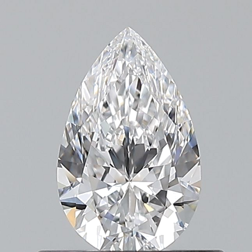 0.54 carat D-FL Natūralus Pear Deimantas (1)