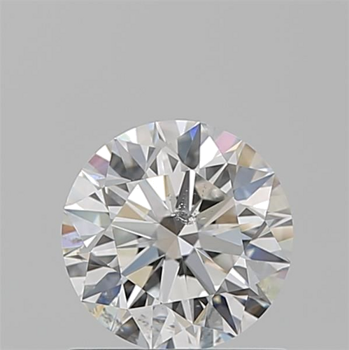 0.96 carat F-SI2 Excellent cut Natūralus Round Deimantas (1)