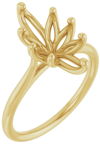 Sužadėtuvių Žiedas „Cathedral-Style Solitaire“ 14k yellow gold Marquise 14mm x 7mm (1)