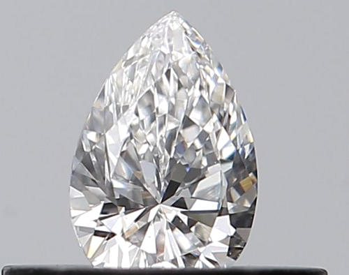 0.25 carat F-VVS1 Natūralus Pear Deimantas (1)