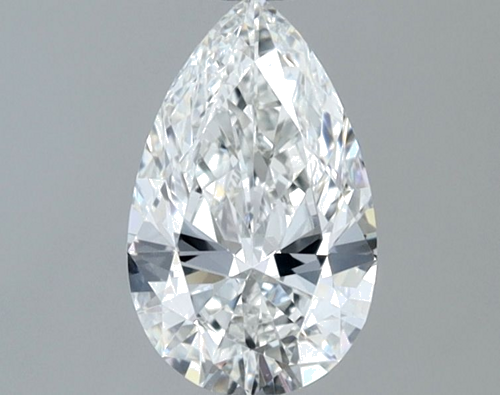 0.7 carat G-VVS2 Natūralus Pear Deimantas (1)