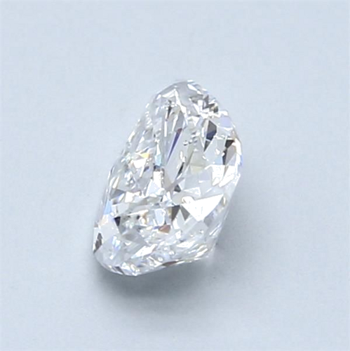 0.9 carat D-SI2 Natūralus Pear Deimantas (1)