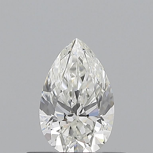 0.5 carat G-VS1 Natūralus Pear Deimantas (1)
