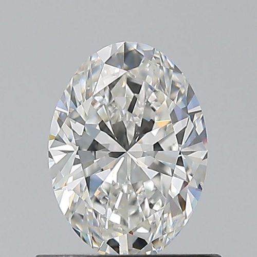 0.7 carat G-VS2 Natūralus Oval Deimantas (1)