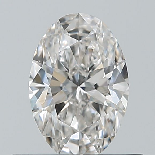 0.5 carat G-VS2 Natūralus Oval Deimantas (1)