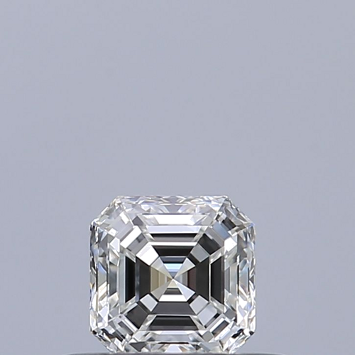 0.32 carat F-VVS1 Natūralus Asscher Deimantas (1)