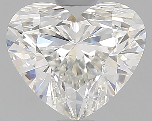 1.0 carat H-VS2 Natūralus Heart Deimantas (1)