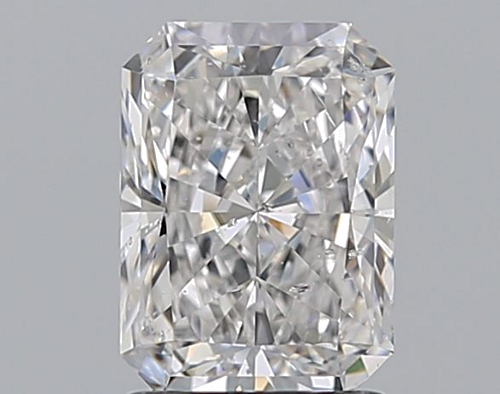 1.51 carat D-SI2 Natūralus Radiant Deimantas (1)