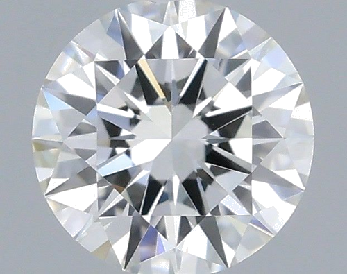 0.4 carat F-VVS2 Excellent cut Natūralus Round Deimantas (1)