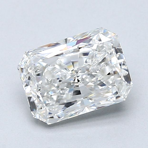 1.5 carat F-VVS2 Natūralus Radiant Deimantas (1)